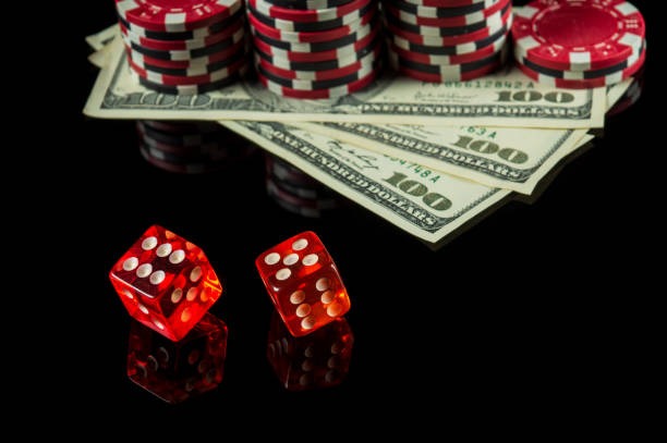 Live dealer studio table with cards and camera view